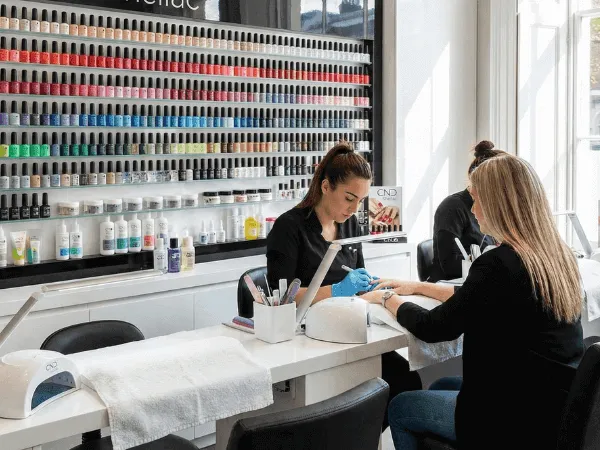 manicure con shellac semipermanente
