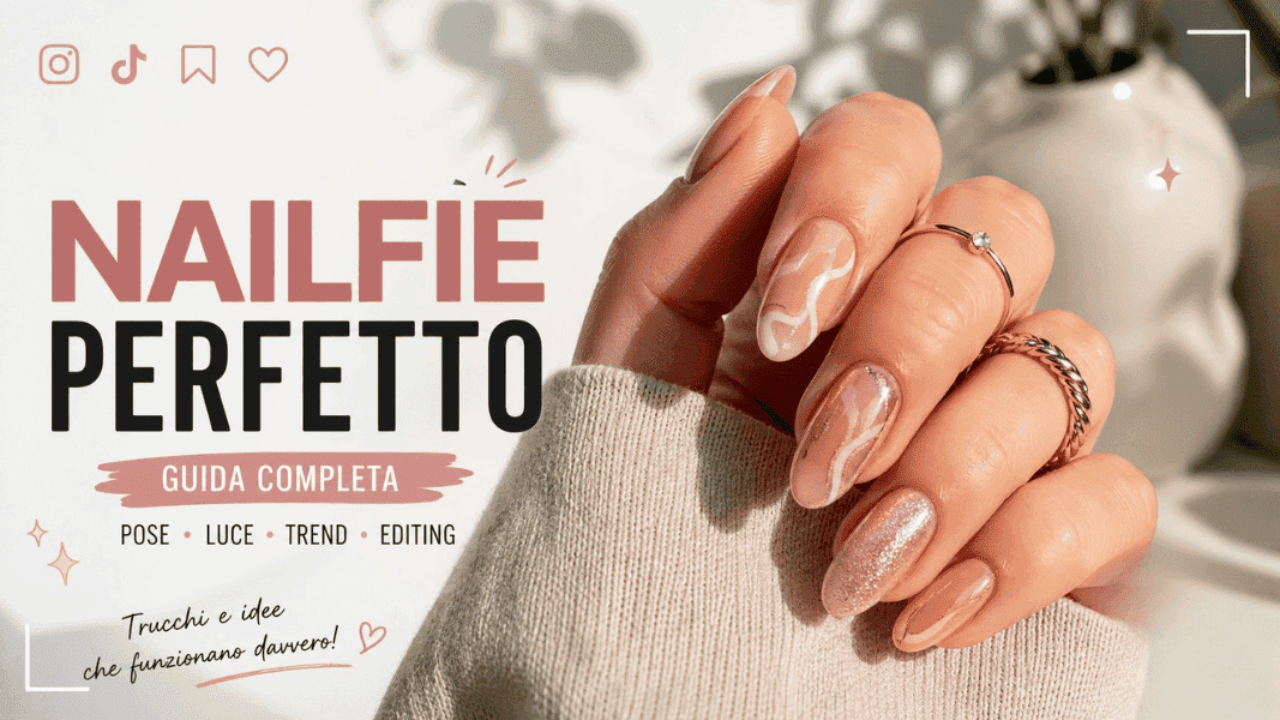 Come Fare un Nailfie Perfetto: Trend, Pose e Luci per Instagram e TikTok