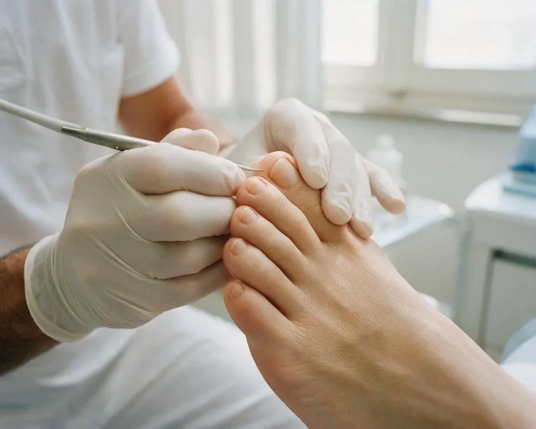 Pedicure curativo