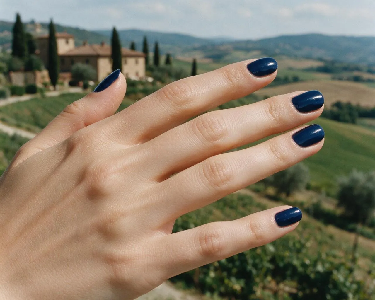 Unghie blu: sfumature, abbinamenti e idee di nail art