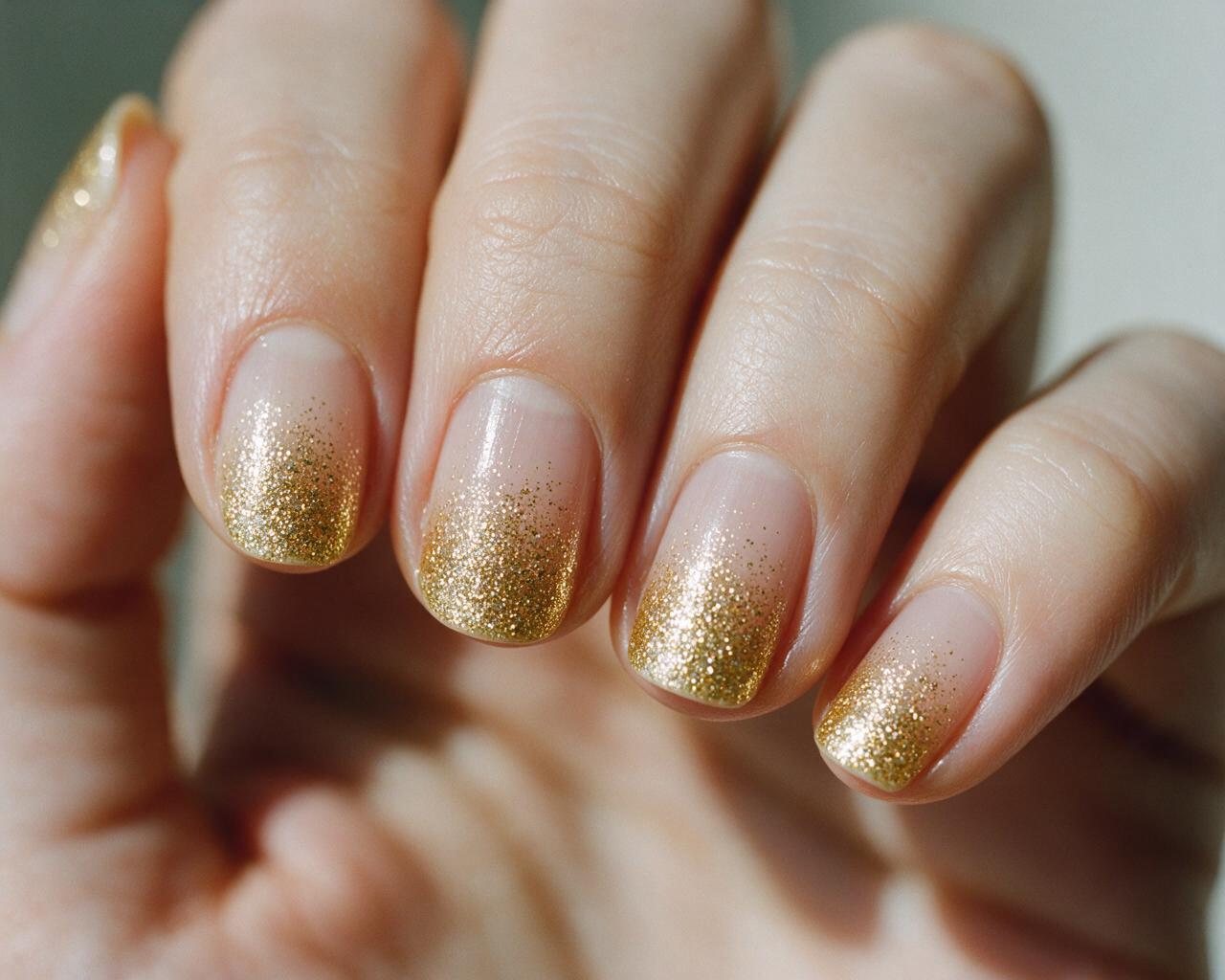 Glitter gradient